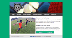 Desktop Screenshot of gayballsociety.com